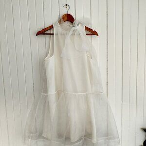 BHLDN White Bridal A-Line Mini Dress – Size M